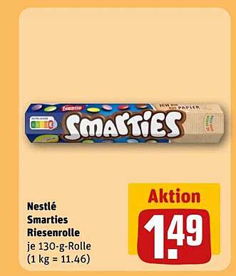 Nestlé Smarties Riesenrolle