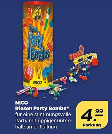 NICO Riesen Party Bombe