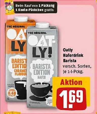 Oatly Haferdrink Barista - Aktion