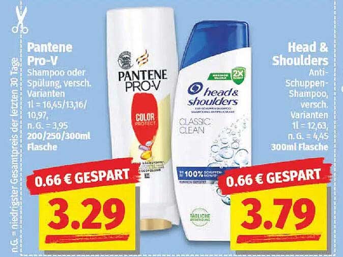 Pantene Pro-V Shampoo oder Spülung, verschiedene Varianten