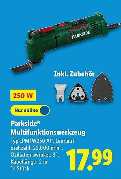 Parkside® Multifunktionswerkzeug PM FW250 A1