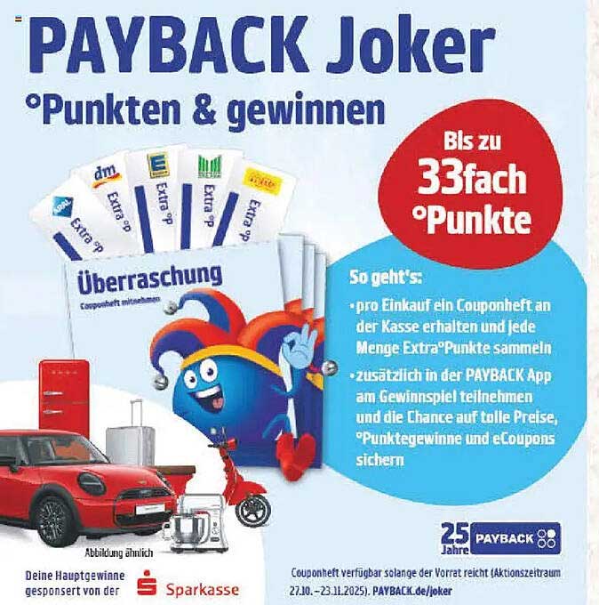PAYBACK Joker – Punkten & Gewinnen