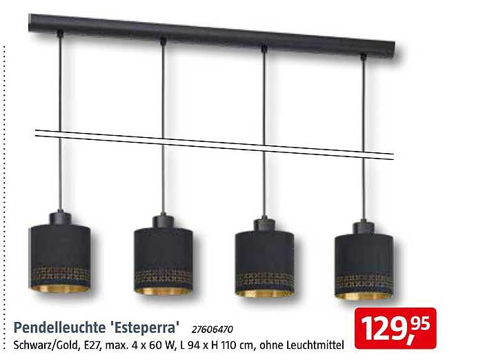 Pendelleuchte 'Esteperra'