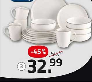 Porzellan Geschirrset 12-teilig