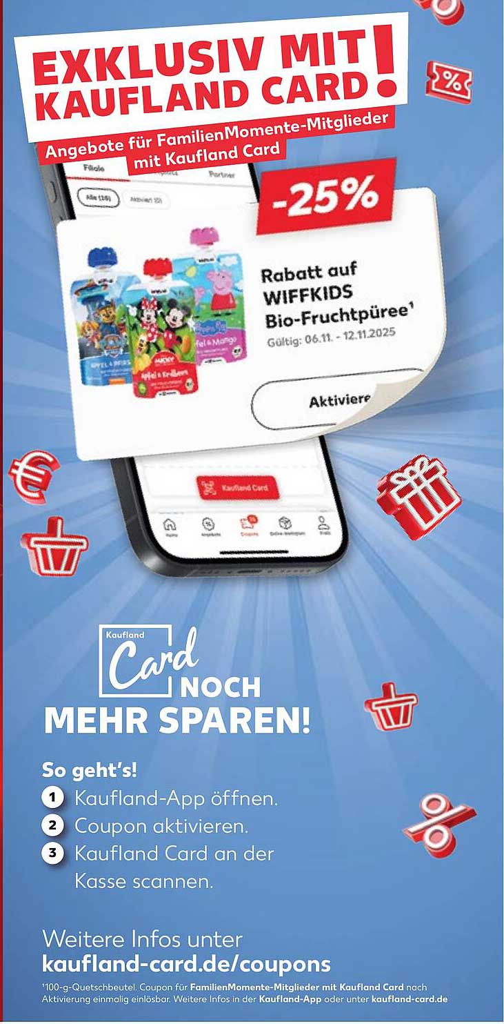 Rabatt auf WIFFKIDS Bio-Fruchtpüree