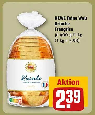 REWE Feine Welt Brioche Française - 400-g-Pckg.