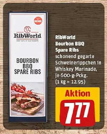 RibWorld Bourbon BBQ Spare Ribs