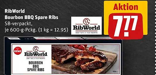 RibWorld Bourbon BBQ Spare Ribs