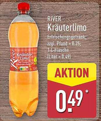 RIVER Kräuterlimo - Erfrischungsgetränk