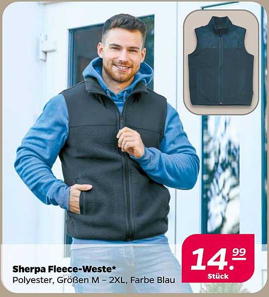 Sherpa Fleece-Weste*