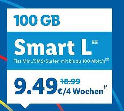 Smart L mit 100 GB – Unschlagbares Angebot bei Lidl!