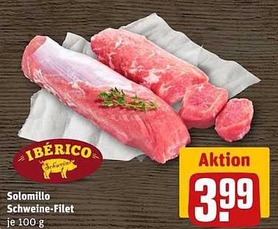 Solomillo Schweine-Filet je 100 g