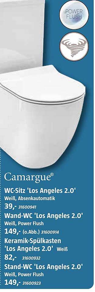 Stand-WC 'Los Angeles 2.0' mit Power Flush