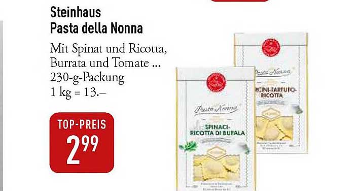 Steinhaus Pasta della Nonna