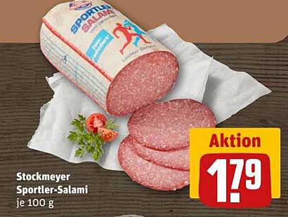 Stockmeyer Sportler-Salami je 100 g
