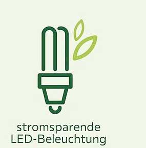 Stromsparende LED-Beleuchtung