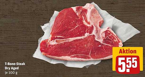 T-Bone-Steak Dry Aged je 100 g