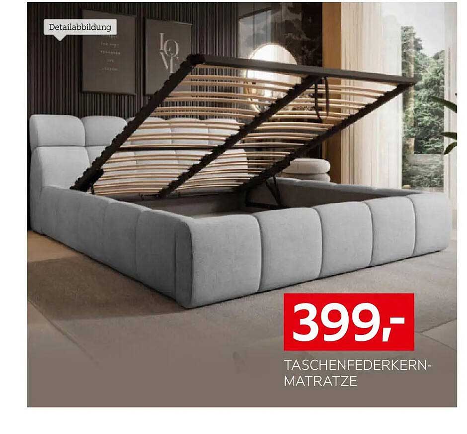 Taschenfederkern-Matratze