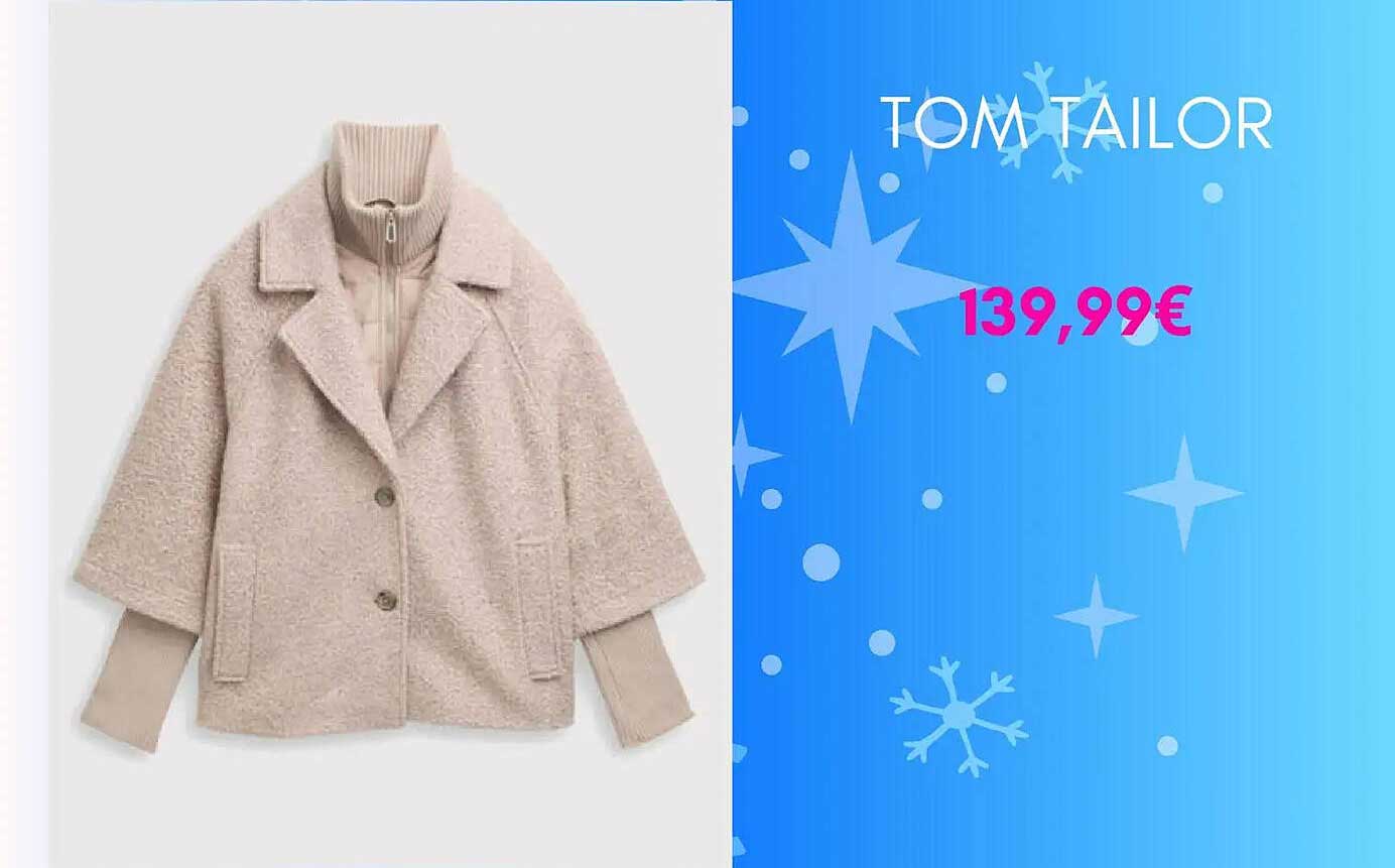Tom Tailor - Modische Jacke für den Winter