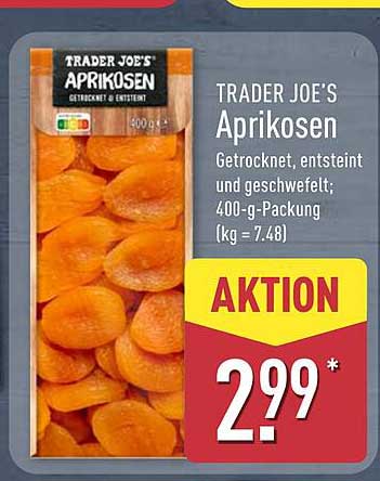 TRADER JOE'S Aprikosen