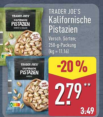 TRADER JOE'S Kalifornische Pistazien