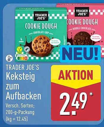 TRADER JOE'S Keksteig zum Aufbacken