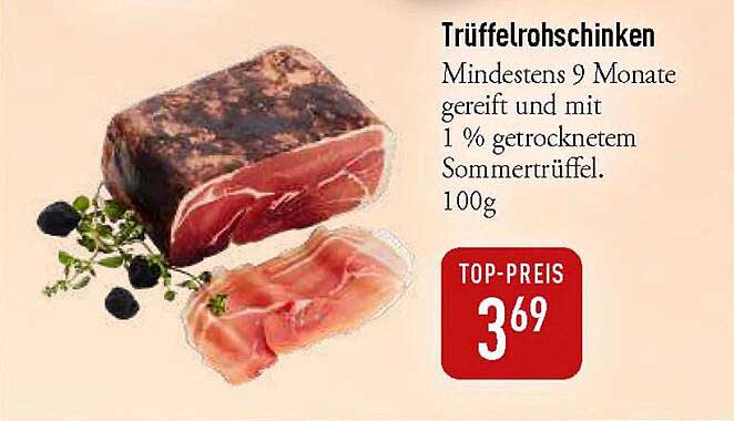 Trüffelrohschinken 100g