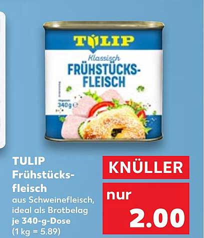 TULIP Frühstücksfleisch 340-g-Dose
