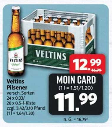 Veltins Pilsener 24 x 0,33 l