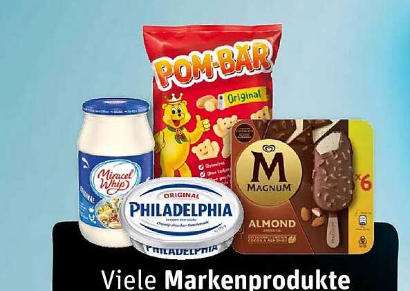 Vielfältige Markenprodukte im REWE Kaufpark-Prospekt