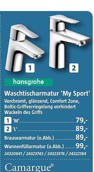 Waschtischarmatur 'My Sport'