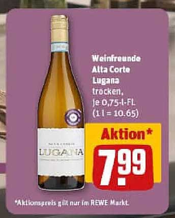 Weinfreunde Alta Corte Lugana trocken, je 0,75-l-FL