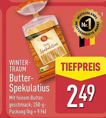 WINTER-TRAUM Butter-Spekulatius