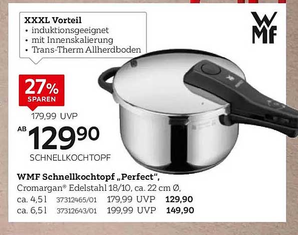 WMF Schnellkochtopf „Perfect“