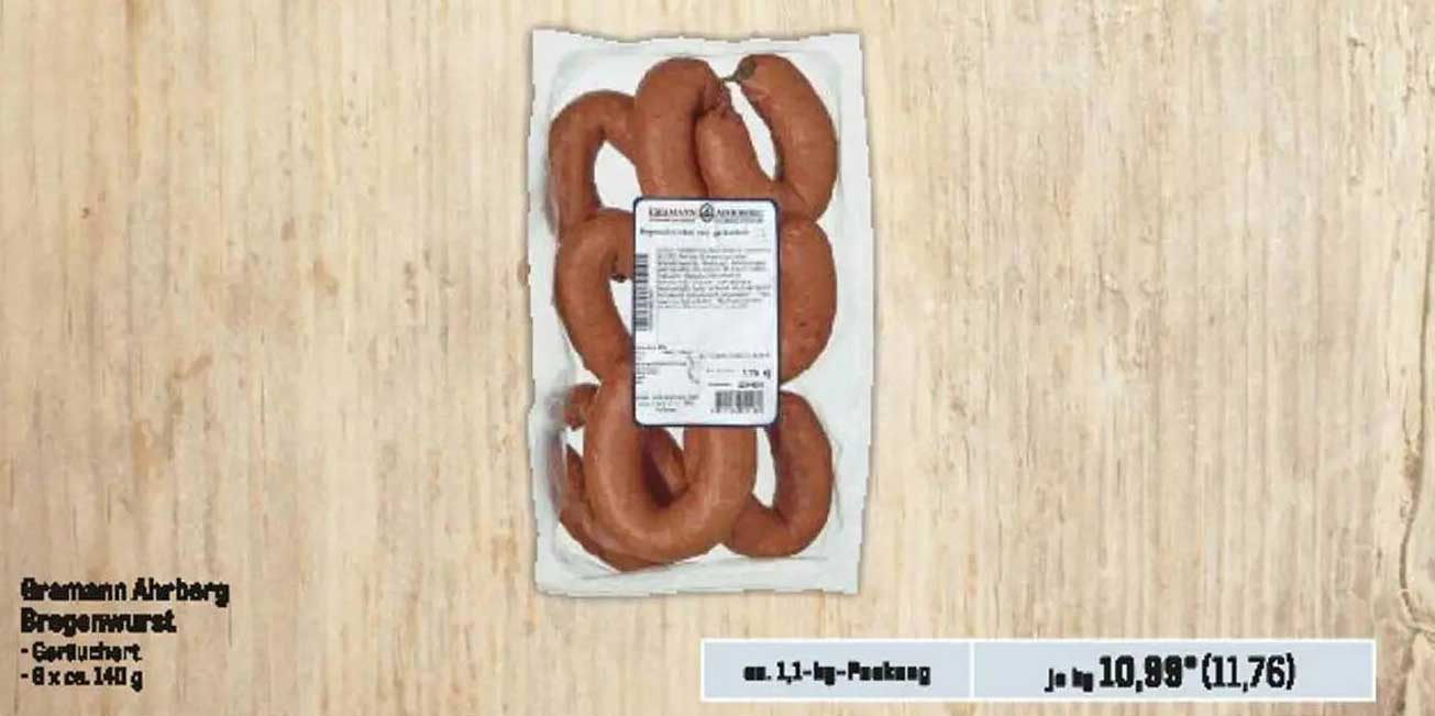 Braumann Ahrberg Bratwurst Angebot bei METRO