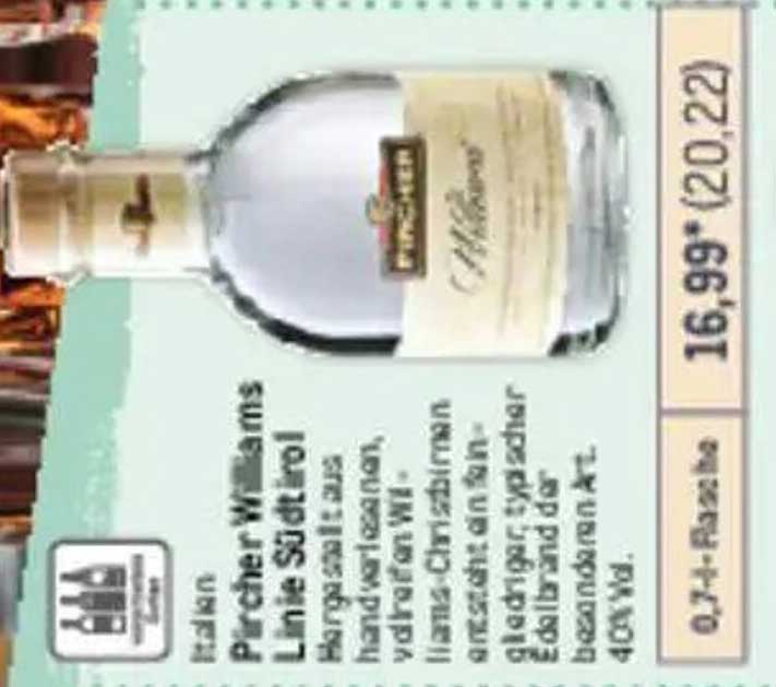 Prichner Williams Linie Südtirol