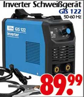 Inverter Schweißgerät GIS 122