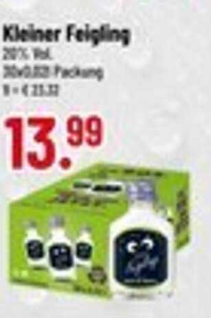 Kleiner Feigling 20% Vol. 20 x 20 ml Packung