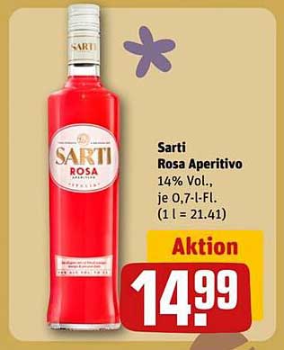 Wunderschne Sarti Rosa Rewe Ebenbild