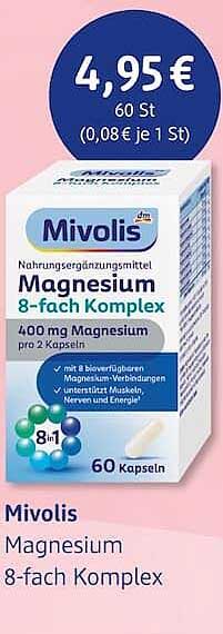 Mivolis Magnesium 8-fach Komplex