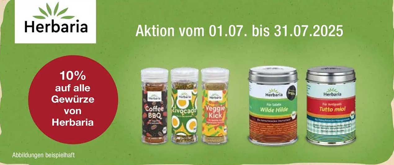 10% auf alle Gewürze von Herbaria