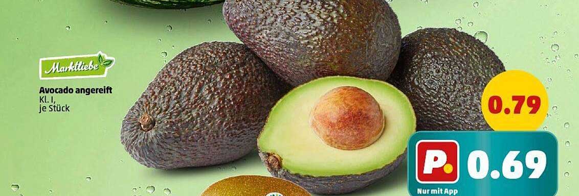 Avocado angereift Kl. I, je Stück