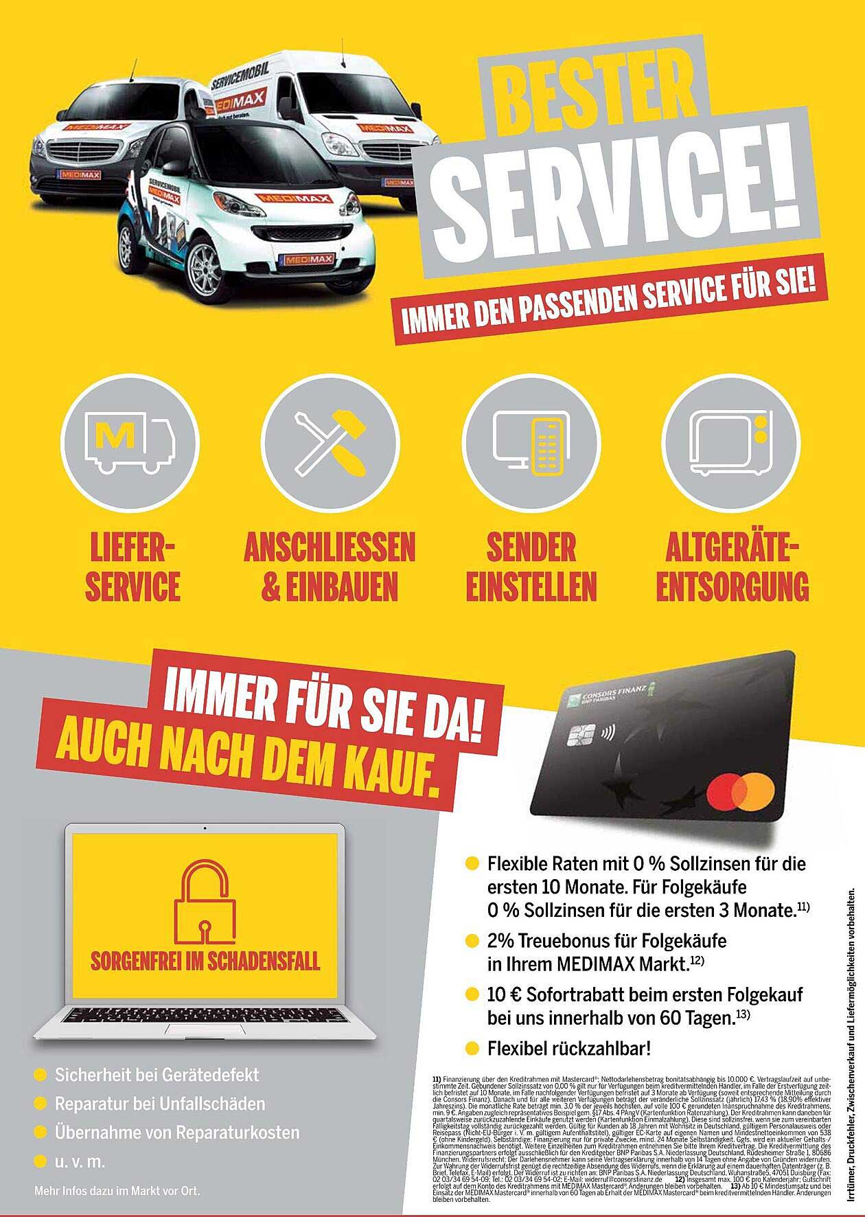 Bester Service bei MEDIMAX - Immer für Sie da!