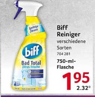 Biff Reiniger verschiedene Sorten 750-ml-Flasche
