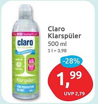 Claro Klarspüler 500 ml