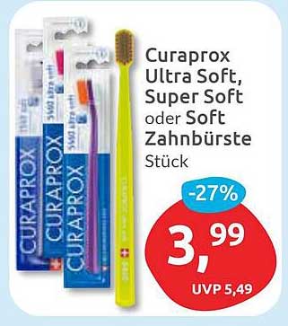 Curaprox Ultra Soft, Super Soft oder Soft Zahnbürste Stück