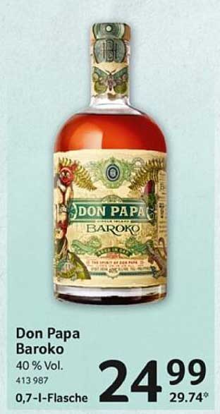 Don Papa Baroko 0,7 l - Jetzt zugreifen!