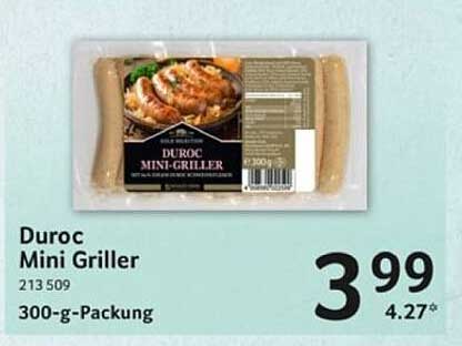 Duroc Mini Griller - 300-g-Packung