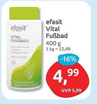 efasit Vital Fußbad 400 g