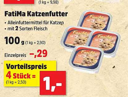 FatiMa Katzenfutter - Alleinfuttermittel für Katzen